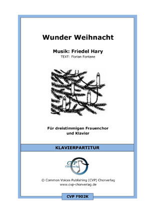 Chornoten für Frauenchor: Wunder Weihnacht 