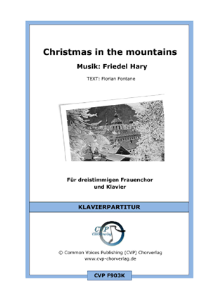 Chornoten für Frauenchor: Christmas in the mountains 