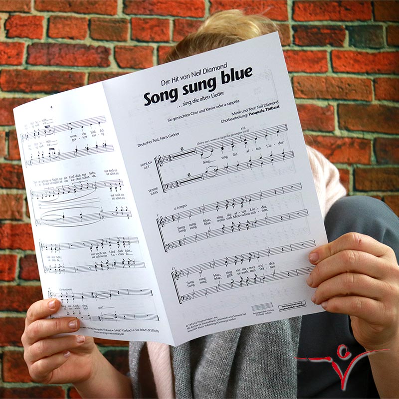 Chornoten: Song sung blue (dreistimmig)
