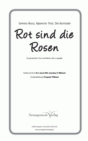 Chornoten: Rot sind die Rosen 