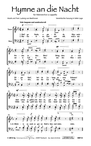 Chornoten: Hymne an die Nacht 