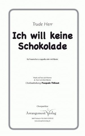 Chornoten: Ich will keine Schokolade 