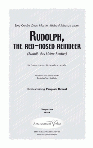Chornoten für Frauenchor: Rudolf, das kleine Rentier 