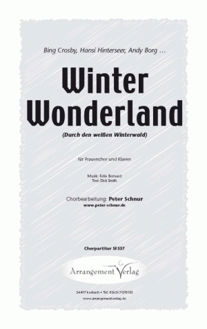 Chornoten für Frauenchor: Winter Wonderland 