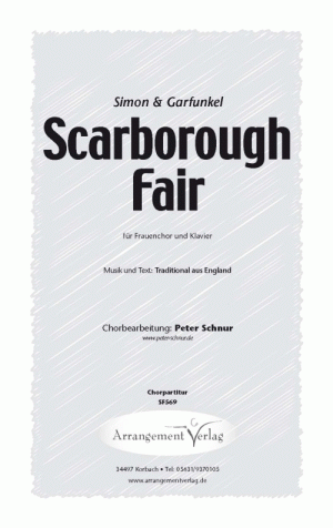 Chornoten für Frauenchor: Scarborough Fair 