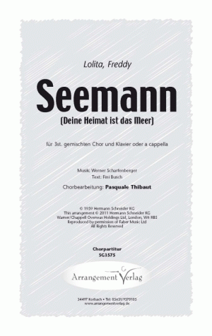 Chornoten: Seemann (Deine Heimat ist das Meer)