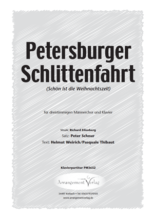 Chornoten: Petersburger Schlittenfahrt (Schön ist die Weihnachtszeit)