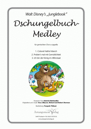 Chornoten für gemischten Chor: Dschungelbuch-Medley 