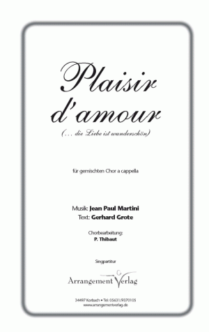 Chornoten: Plaisir d’amour 