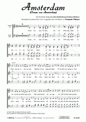 Chornoten für gemischten Chor: Amsterdam 