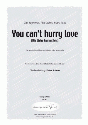 Chornoten: You can’t hurry love 