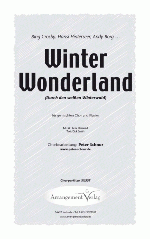 Chornoten: Winter Wonderland (vierstimmig)