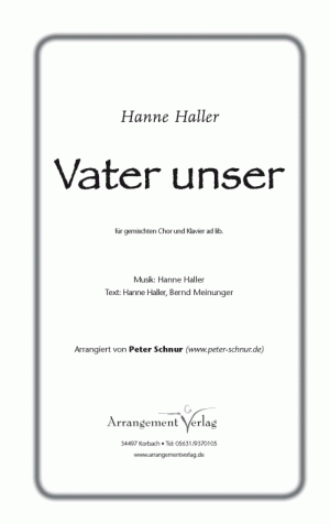 Chornoten: Vater unser (Hanne Haller)