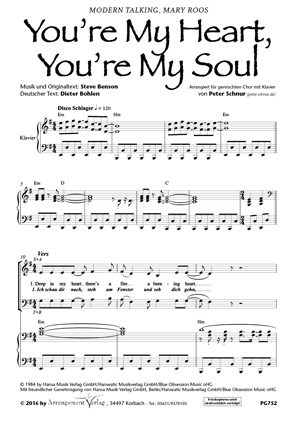 Chornoten: You’re my heart, you’re my soul 