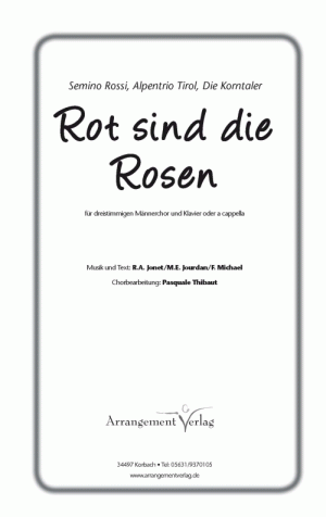 Chornoten: Rot sind die Rosen 