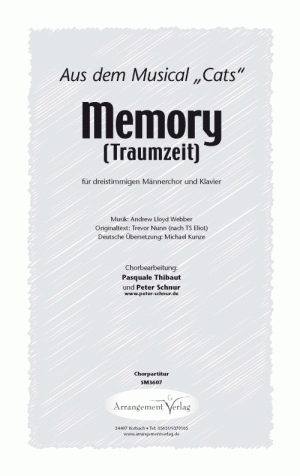 Chornoten für Männerchor: Memory - Traumzeit 