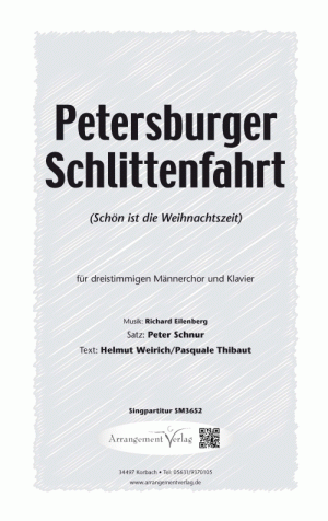 Chornoten: Petersburger Schlittenfahrt (Schön ist die Weihnachtszeit)