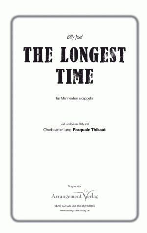 The longest time (vierstimmig)