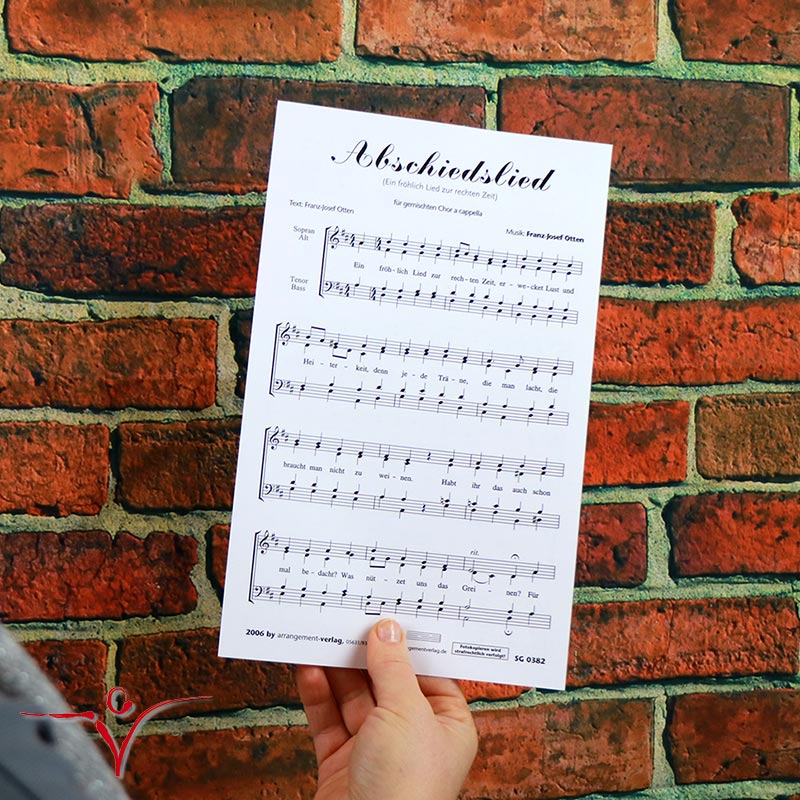 Chornoten: Abschiedslied 