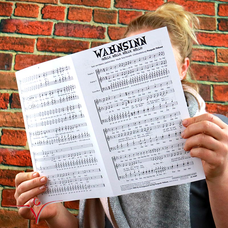 Chornoten: Wahnsinn  (vierstimmig)