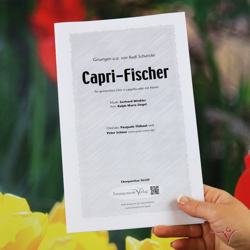 Chornoten: Capri-Fischer (vierstimmig)