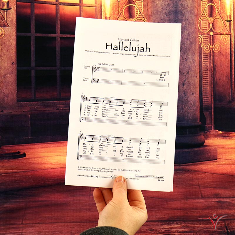 Chornoten: Hallelujah!  (vierstimmig)