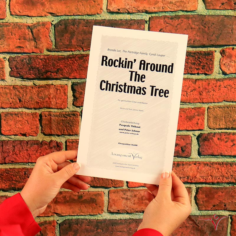 Chornoten: Rockin around the christmas tree (vierstimmig)