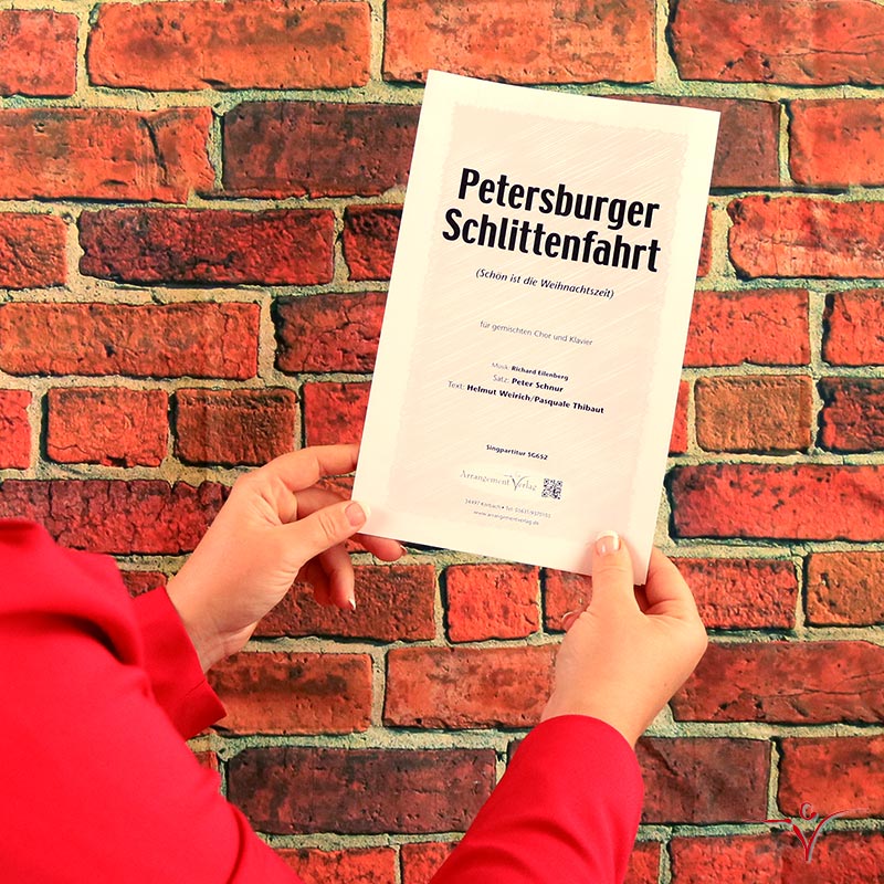 Chornoten: Petersburger Schlittenfahrt (Schön ist die Weihnachtszeit)