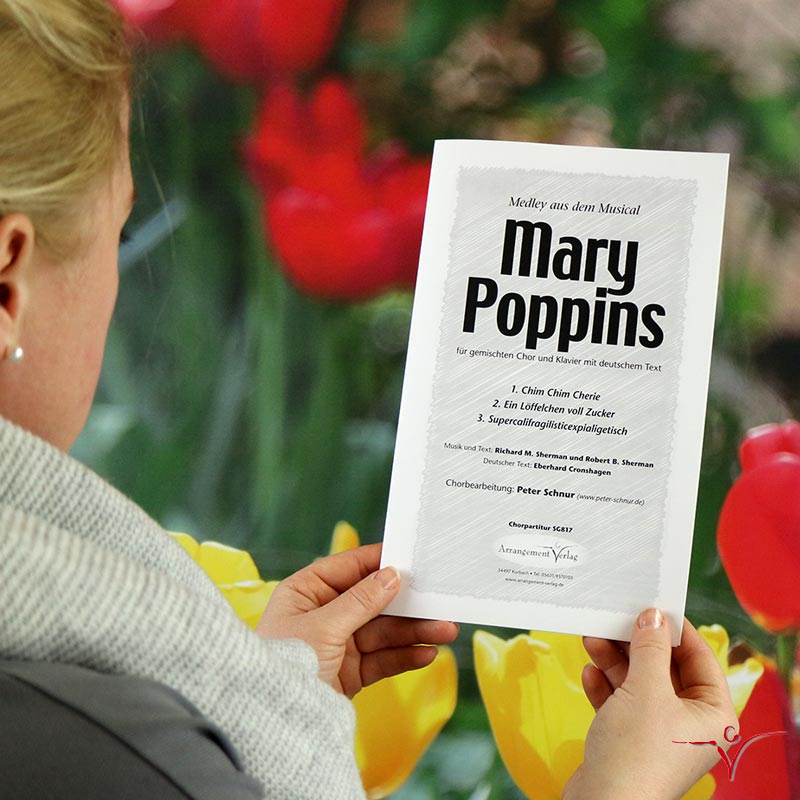 Chornoten: Mary Poppins (Medley, deutsch) (vierstimmig)