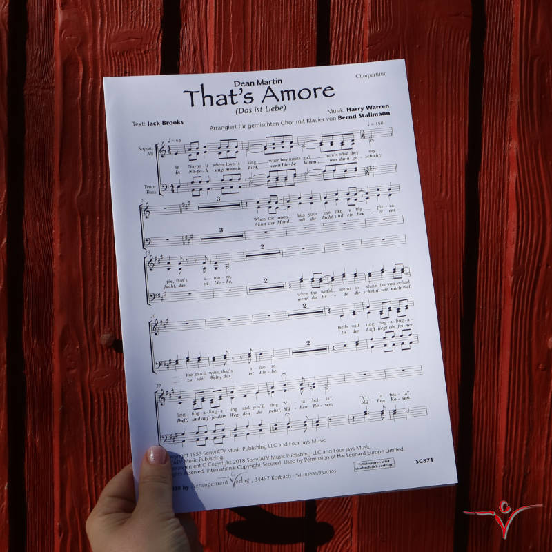 Chornoten: That’s Amore (Das ist Liebe)