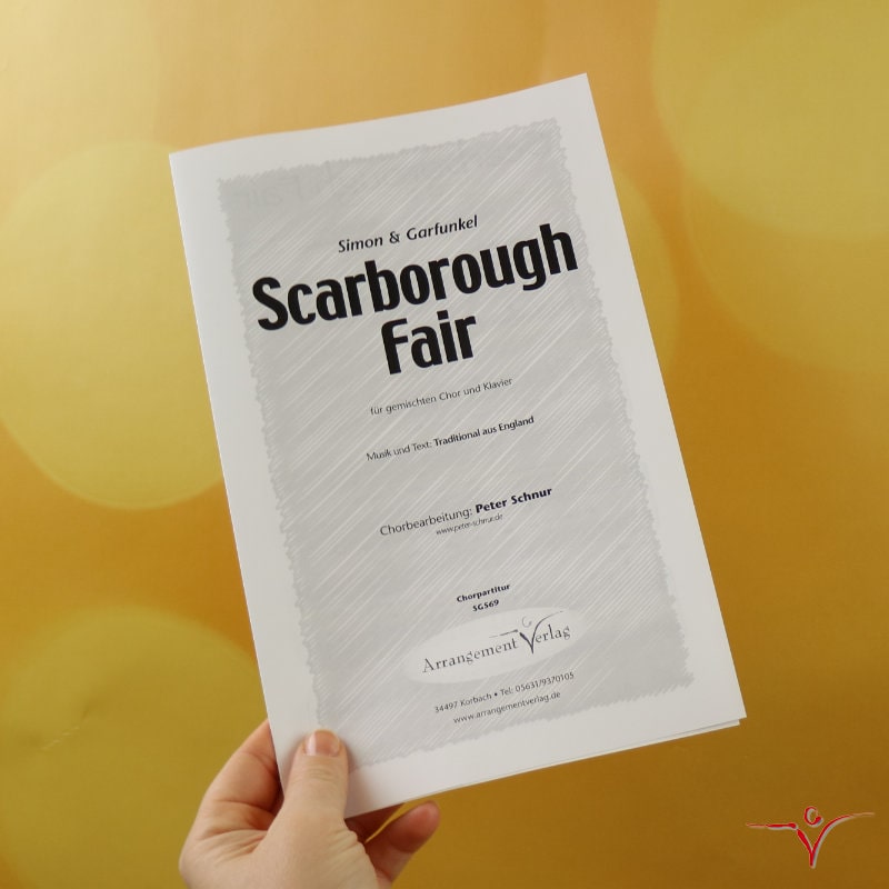 Chornoten: Scarborough Fair (vierstimmig)