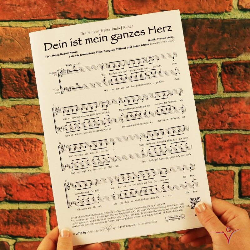 Chornoten: Dein ist mein ganzes Herz 