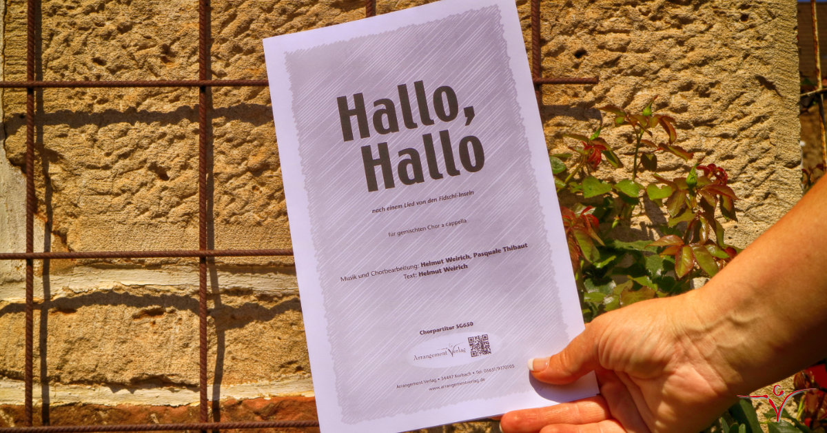 Hallo, Hallo (vierstimmig) | Ein beliebtes Lied zur Konzerteröffnung. Hörproben Schnelle Lieferung Online-Kauf auf Rechnung